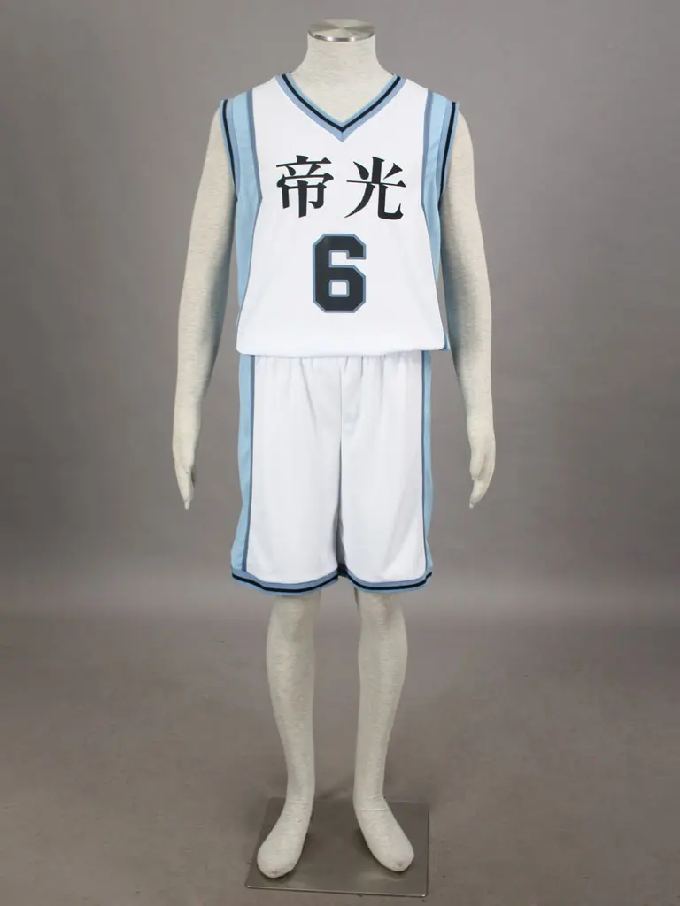 Kuroko no Basuke Баскетбол куроко мальчики баскетбольная форма Aomine Daiki No.2 2nd версия