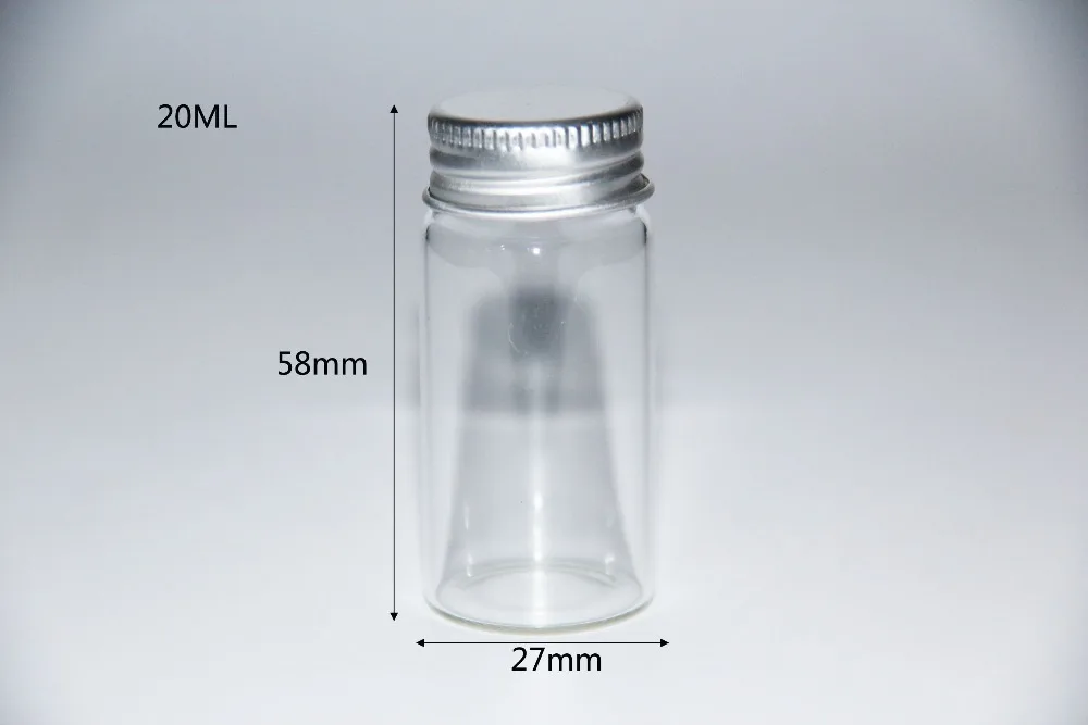 Стеклянные бутылки с алюминиевой закручивающейся крышкой пустые серебристые