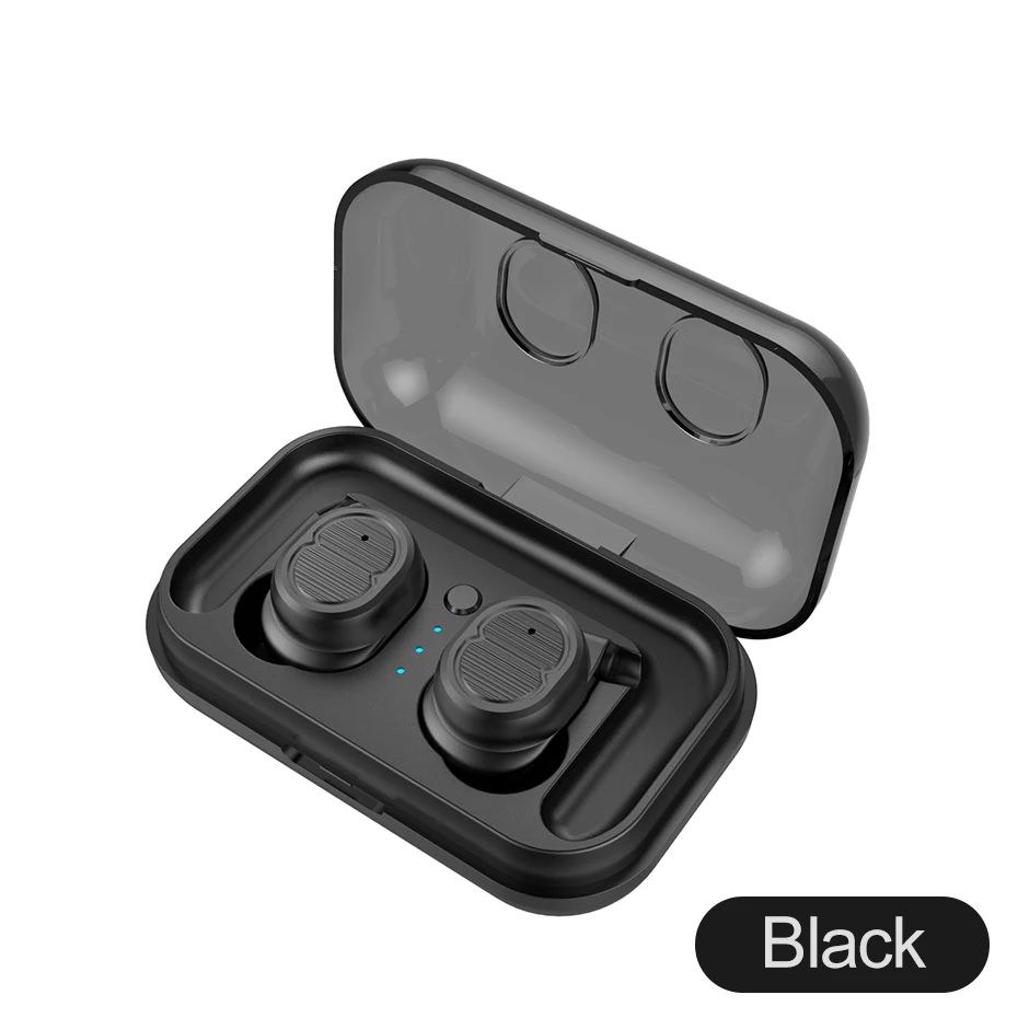 TWS-8 black TiYiViRi Bluetooth наушники беспроводные наушники двойные мини-наушники TWS 5,0 гарнитура с микрофоном для телефонов xiaomi samsung - Цвет: TWS-8 black