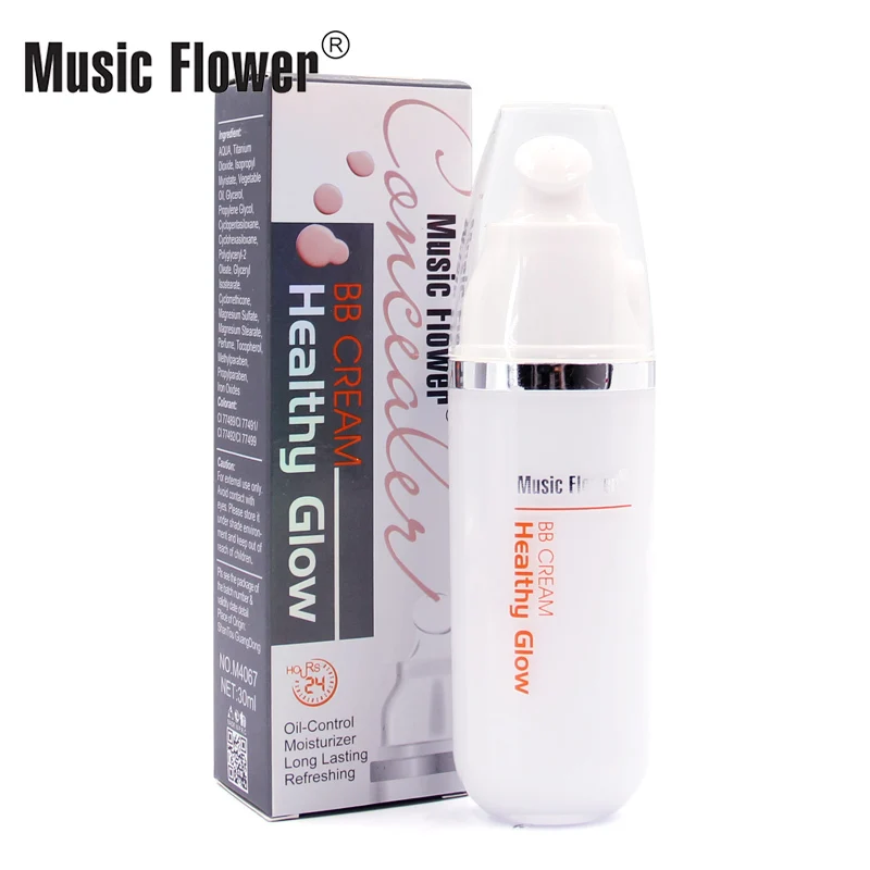 Music Flower BB крем Naturals Витаминное масло для кожи-контроль длительная Палетка маскирующей основы для макияжа корейские бренды косметики
