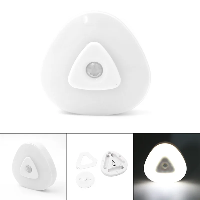 New Motion Sensor LED Infrared Wall Lamp Night Light Battery Powered Porch Outdoor Lighting Human | Лампы и освещение