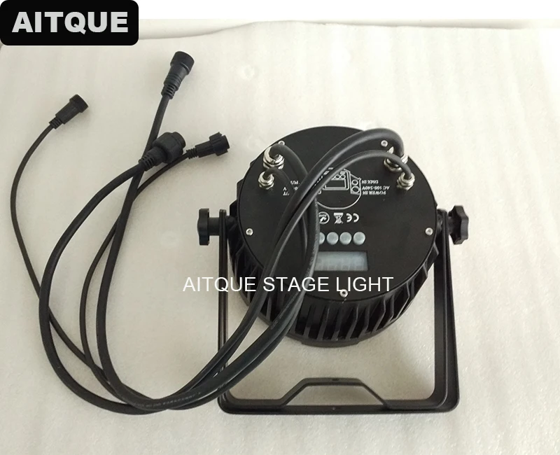 Водонепроницаемый прожсветильник Тор Dj 9x10w rgbw 4 в 1 dmx par ip65 dmx512 led светильник 2