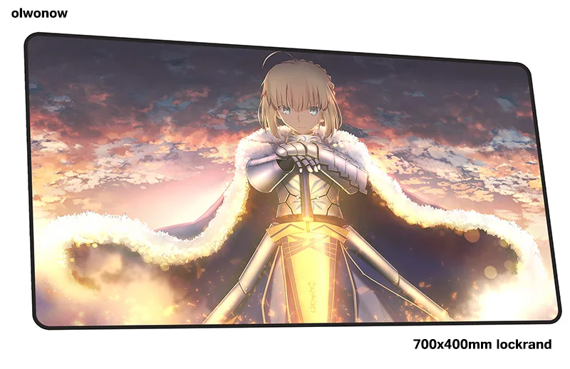 Size 700x400x2mm Fate коврик для мыши 70x40 см высококачественные коврики для мыши лучший игровой коврик для мыши геймер locrkand Большие персонализированные коврики для мыши Клавиатура ПК коврик - Цвет: Size 700x400x2mm