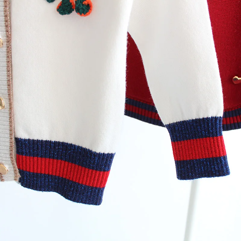 Children Baby Kids Girl Knitted Sweater Set Skirts Girls Sets Cardigan Outerwear Coats Knit Jackets | Детская одежда и обувь