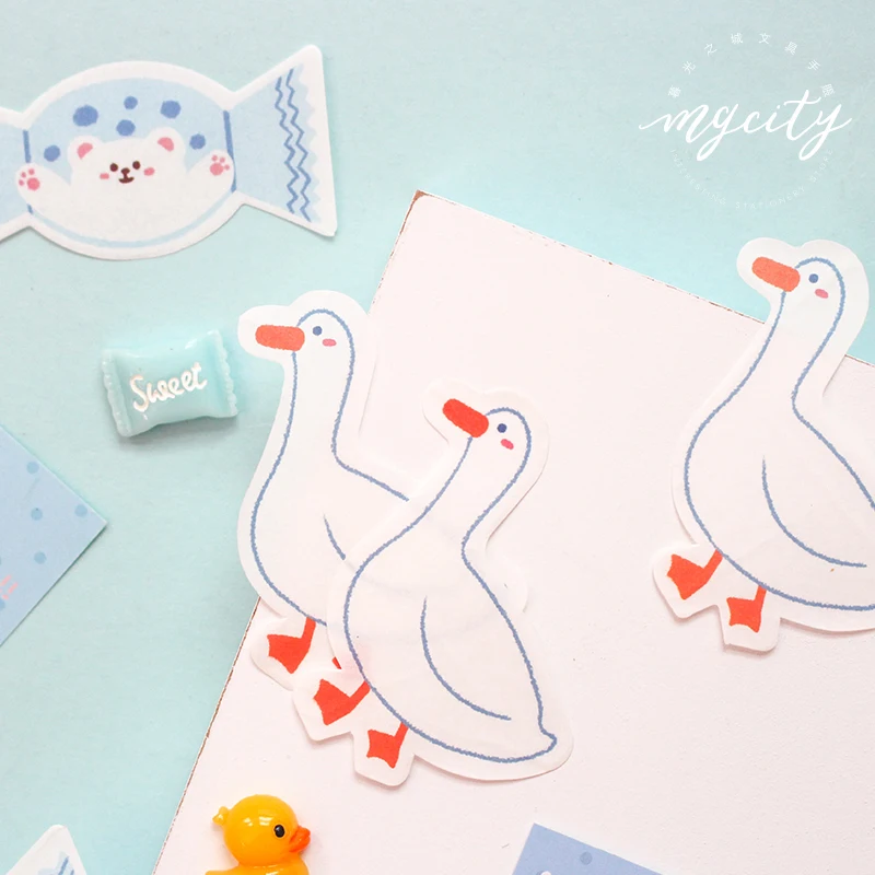 

Cream cake food memo pad planner sticky note paper sticker kawaii stationery pepalaria office school supplies 30 pages