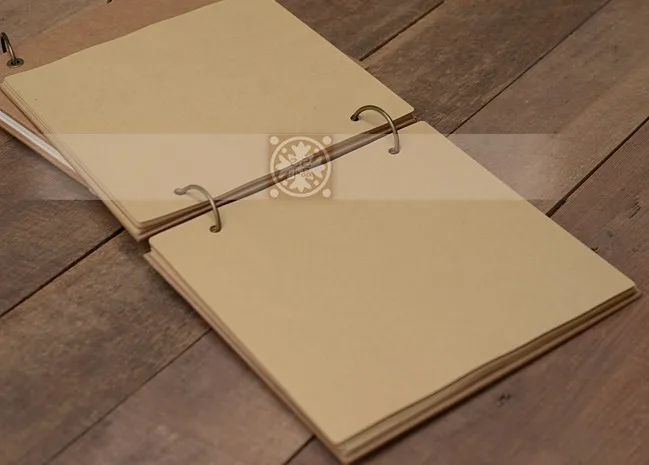 craft 70 sheets Новинка, высокое качество, винтажный альбом с пустыми листьями, ретро альбом для эскизов, пустой ежедневник с граффити, нарисованная книга для рисования, подарок - Цвет: craft 70 sheets
