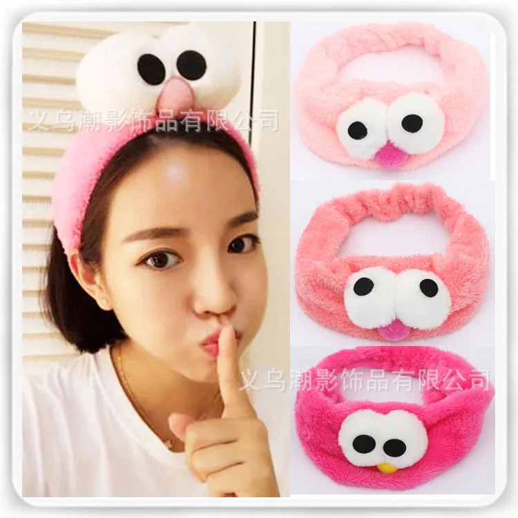 

Fashion Women's Headwear Cartoon Soft Travel Party Elastic Hair Bands Accessories Attractive Bandana Bandage for Pretty Women