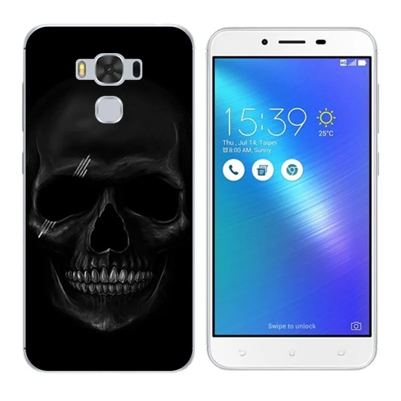 Чехол для ASUS Zenfone 3 Max ZC553KL чехол принт пианино Мягкие силиконовые сумки Fundas zc553kl