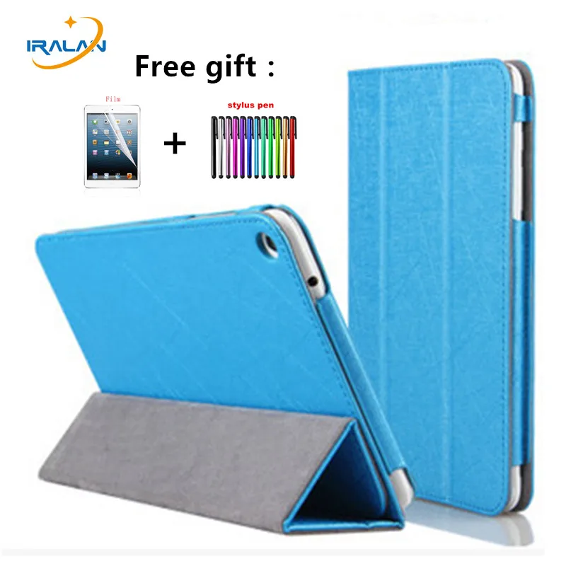 2018 Новый ультра тонкий модный флип складной Футляр чехол для HuaWei MediaPad T1 821W/T1 823L 8 0