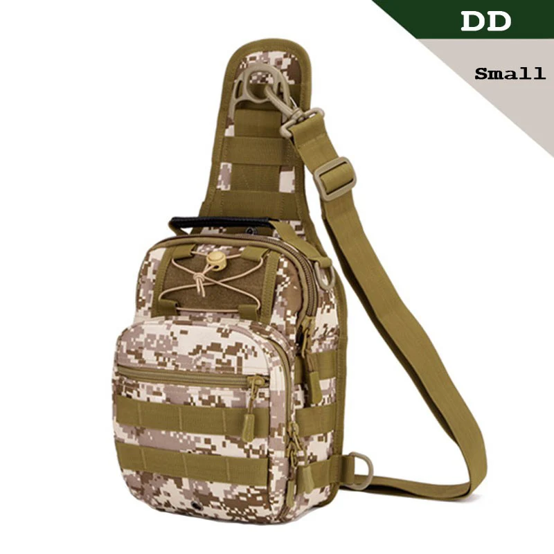 SMALL DD SINAIRSOFT тактическая Сумка Molle рыболовные походные охотничьи сумки спортивная сумка нагрудный ремень на одно плечо тактический рюкзак LY0001& 2 - Цвет: SMALL DD
