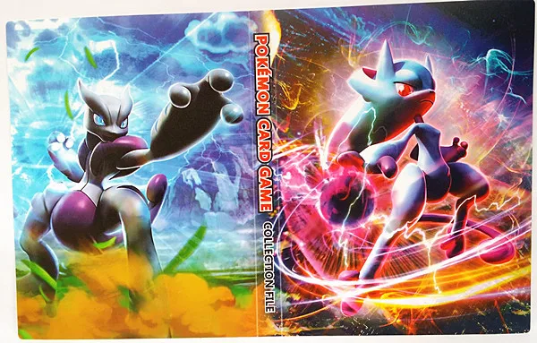 Новая коллекция для Pokemon cards альбом книга для Пикачу Топ загруженный список игральных карт держатель Альбом детские игрушки 112 карт