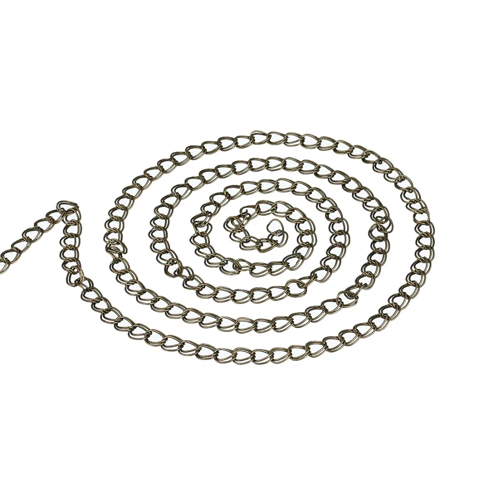 5 метров античная бронза массивное ожерелье цепи Сделай Сам Изготовление