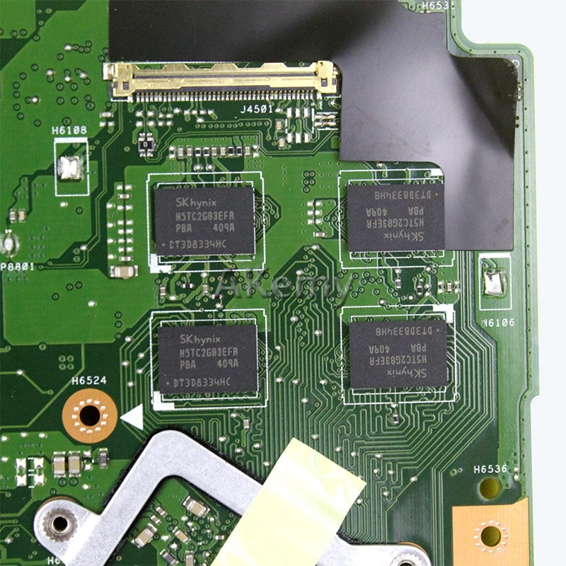 AK X550LC материнская плата для ноутбука For Asus X550LD A550L Y581L W518L X550LN тест оригинальная 4GB