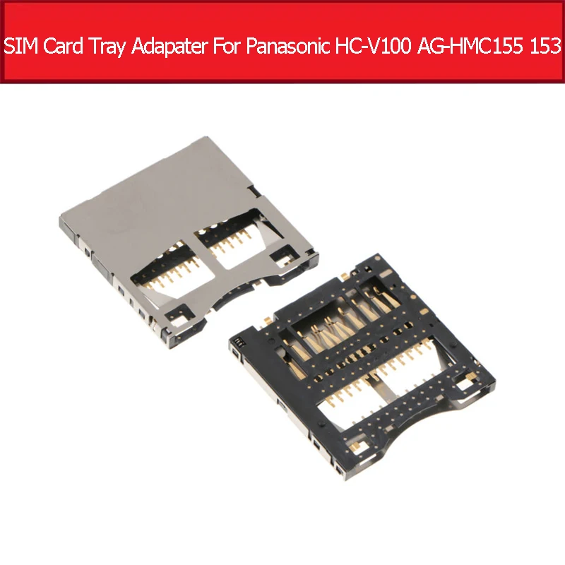 Слот для карты памяти SD Держатель Panasonic HC-V100 AG-HMC155 HMC153 HMC150 лоток карт адаптер