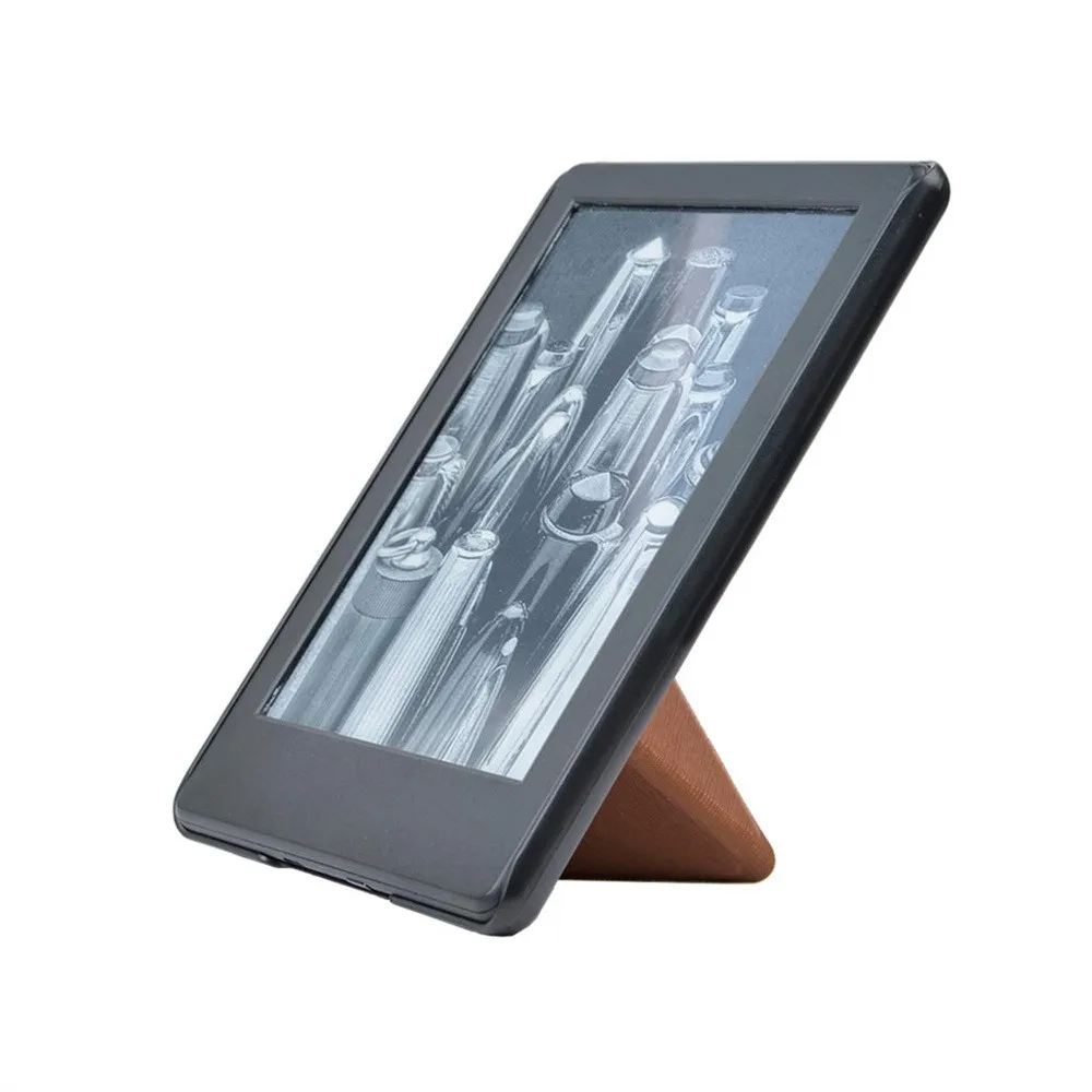 Ультра тонкий магнитный чехол из искусственной кожи умный складной держатель