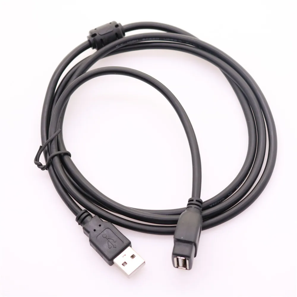 1 шт. 1,4 м 1,4 Usb удлинитель Usb кабель черная линия полностью медная компьютерная техника аксессуары оптом