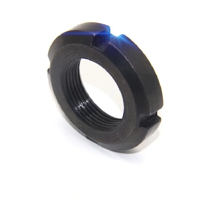 2 шт./лот DIN981 M10 M12 M14 M16 M18 M20 M22 M24 M25 M27 M30 M33 M35 M36 M39 M40 M45 круглая гайка с прорезями, четырехслотовая гайка GB812