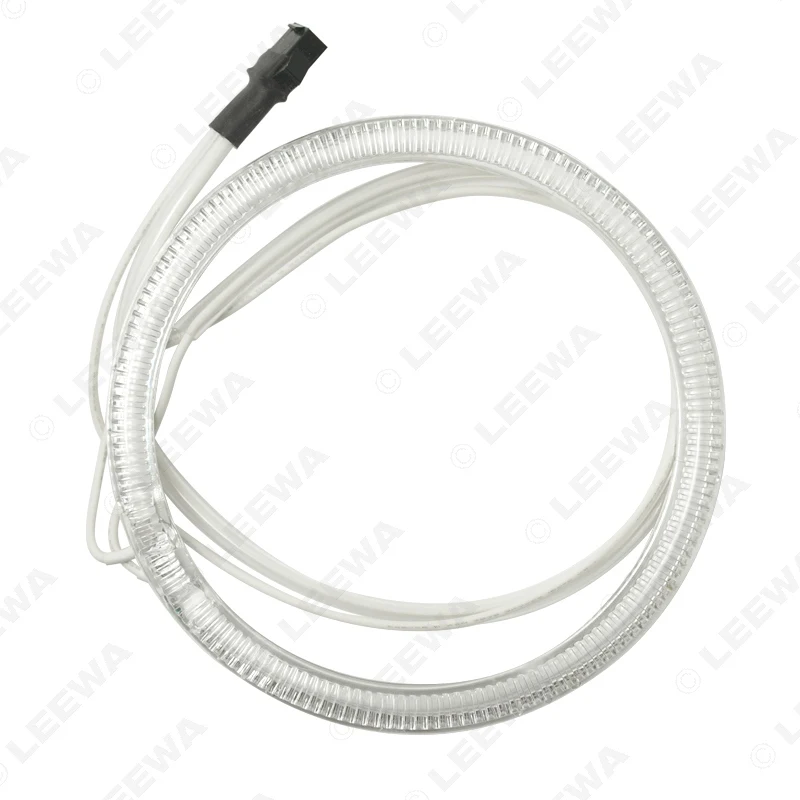 LEEWA 2x100мм 2x120мм 4 шт./компл. белый автомобиль DRL CCFL ангельские глазки свет Halo кольца