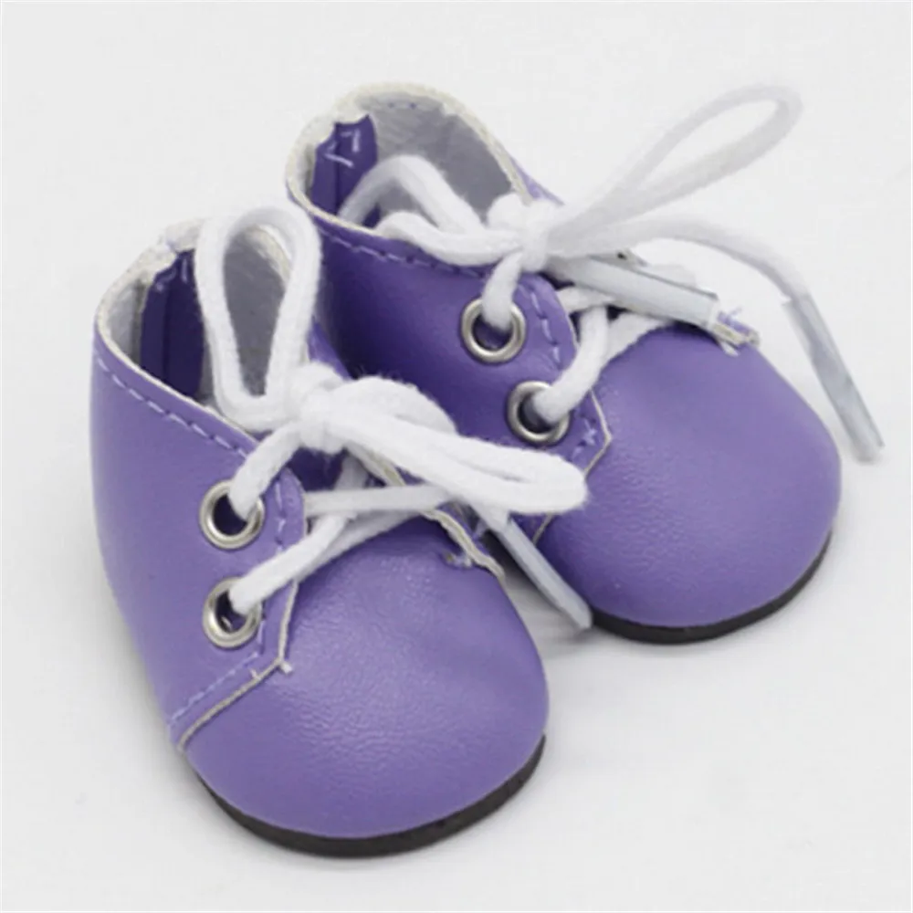 1 пара Мини обувь Цвет коричневый красный розовый хаки белый черный Подходит для