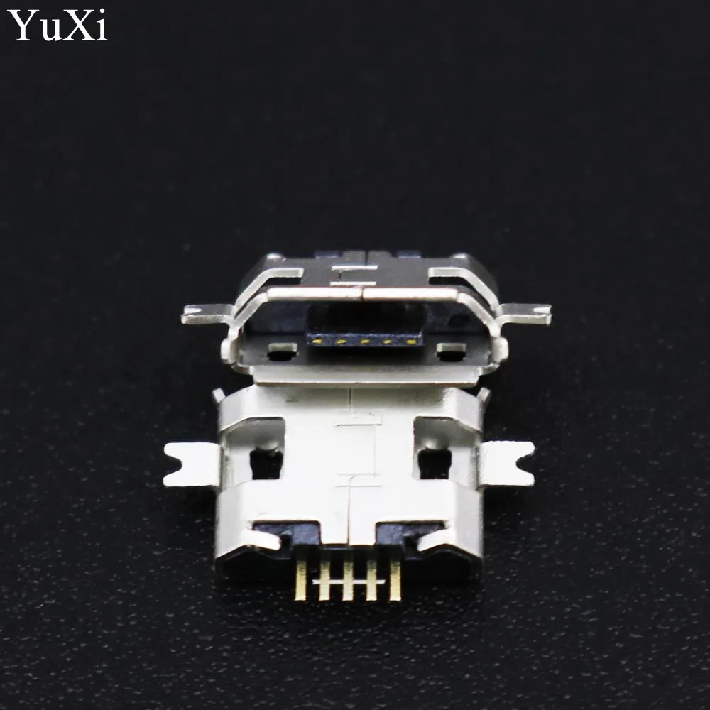 10 шт. Micro USB разъем YuXi 5 P гнездовой контактный порт для зарядки телефона Nokia/Millet/ZTE/