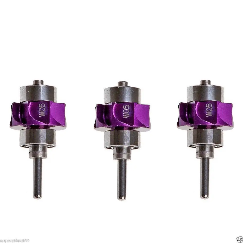 3 шт. Новый ротор картриджа для стоматологической турбины высокоскоростного