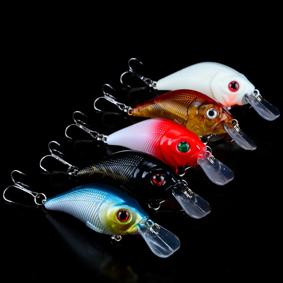 50 шт./лот твердые приманки смешанные варизованные модели рыболовные различных