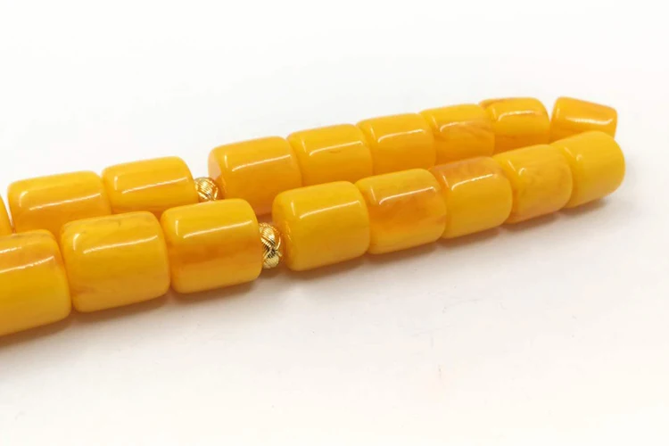 Большие размеры Tasbih 33 66 99 бусины из смолы Ambers цвет хлопок кисточки Высокое качество Смола мужской ислам браслеты мусульманские четки