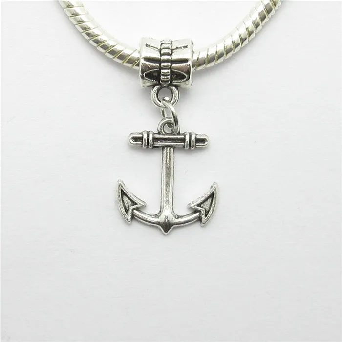 

12pcs Anchor Charms Pendant Fit Europe Charm Bracelet DIY Pendants
