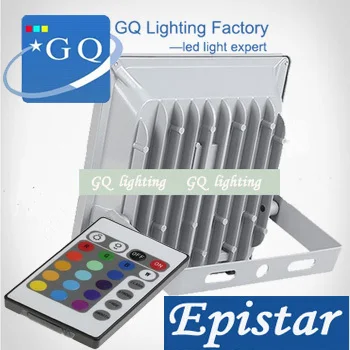 

10pcs FREE SHIP 50w 30W 20W 10W RGB DC 12V DC 24V LED outdoor light