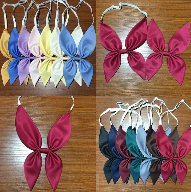 JK форменная одежда треугольный бантик золотого цвета с бантом 100 шт.|Женские