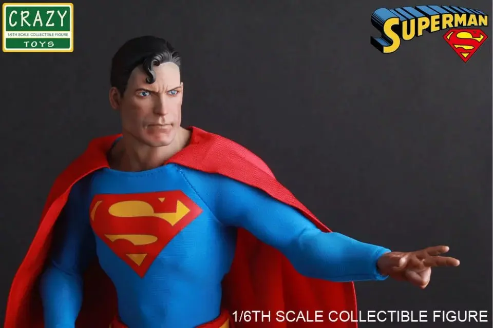 Сумасшедшие игрушки DC Супермен Герой BJD фигурка коллекционная игрушка