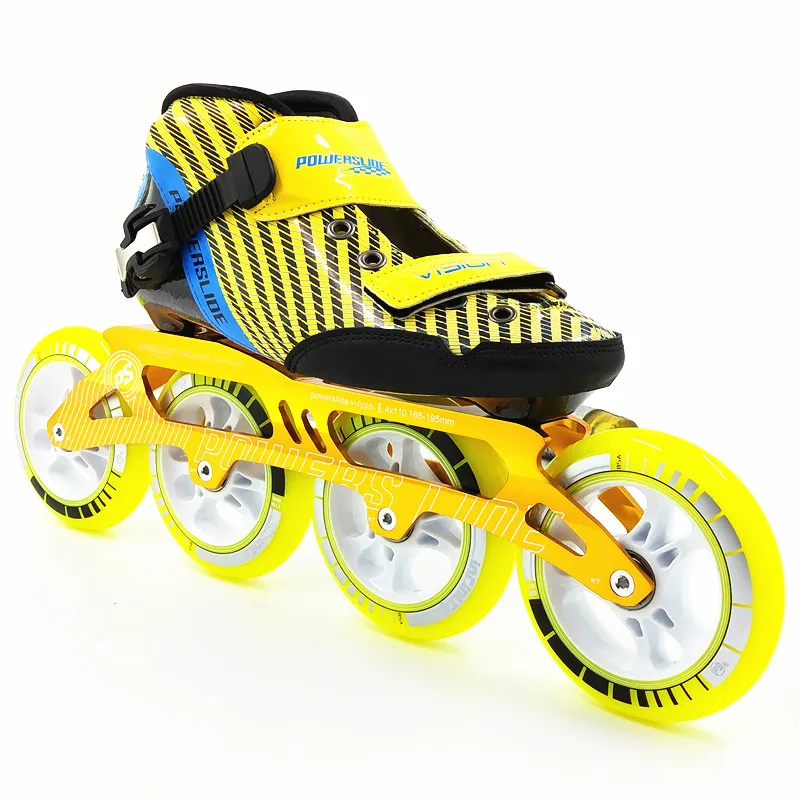 Профессиональные новые 4 колеса роллерблейдинг бег на коньках обувь