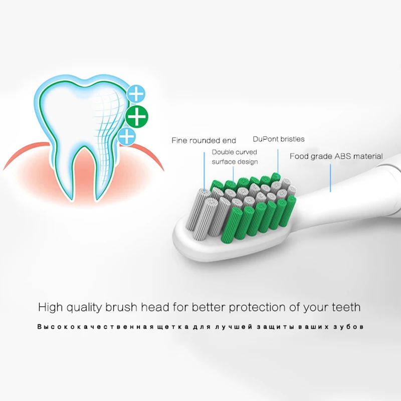 Насадки для зубной щетки LANSUNG сменные насадки электрической U1 A39 A39plus A1 SN901 SN902