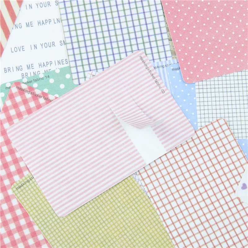 27 шт. милая маленькая ткань Скрапбукинг Пастельная лента для маскировки