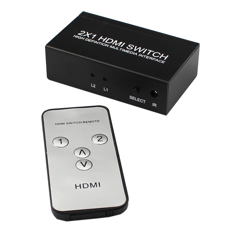 KVM HDMI коммутатор 2 в 1 выход Поддержка 4K * 2K 3D HD видео порта|KVM-переключатели| |