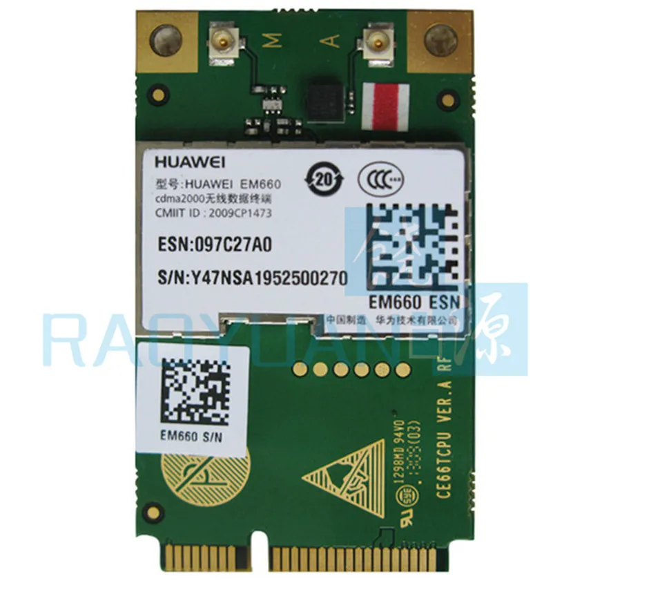 Новые 3G сим карту EM660 EV DO mini PCI E с функцией Беспроводной сети для Азия/Северная