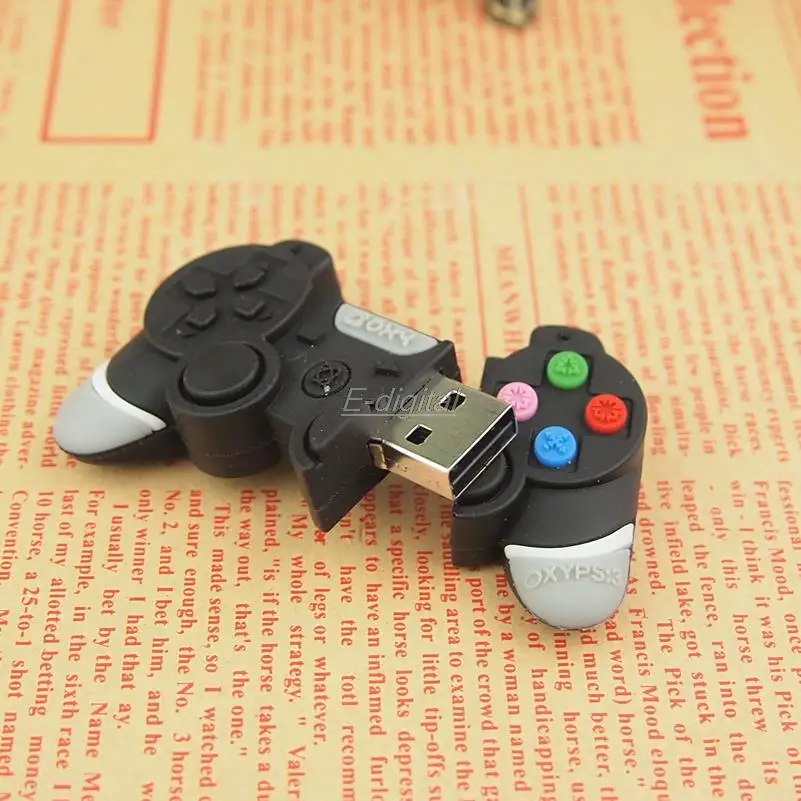 Смешные usb флеш накопитель мультфильм геймпад модели psp usb2.0 u диск объемом памяти 4