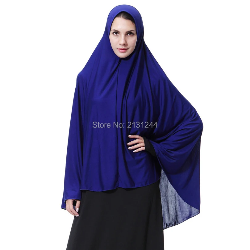 Мусульманская черная накидка на лицо Niqab капот Паранджа мусульманская одежда