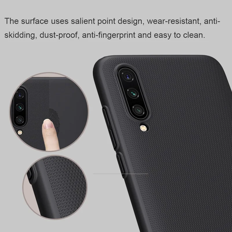 Для xiaomi mi cc9 чехол 6,39 NILLKIN матовый PC матовый жесткий чехол для телефона подарок держатель для xiaomi mi cc9e чехол cc9 e 6,08
