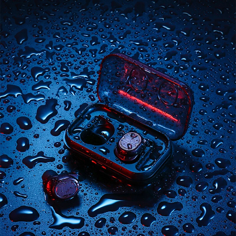LYMOC TWS8, беспроводные наушники, Bluetooth 5,0, гарнитура, мини наушники, с сенсорным управлением, водонепроницаемые, HD микрофон, гарнитура для телефона