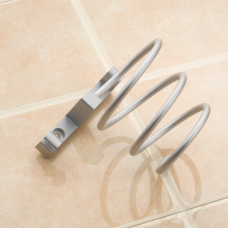 BVZ Wall-mounted Hair Dryer Hanger bathroom Shelf Hairdryer holder Stand salon toilet shelves Bathroom Accessories | Обустройство
