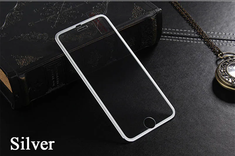 9H край из титанового сплава 3D изогнутое полное покрытие закаленное стекло для iPhone 6 6S 7 8 Plus X XS MAX XR 5 5S SE защита экрана