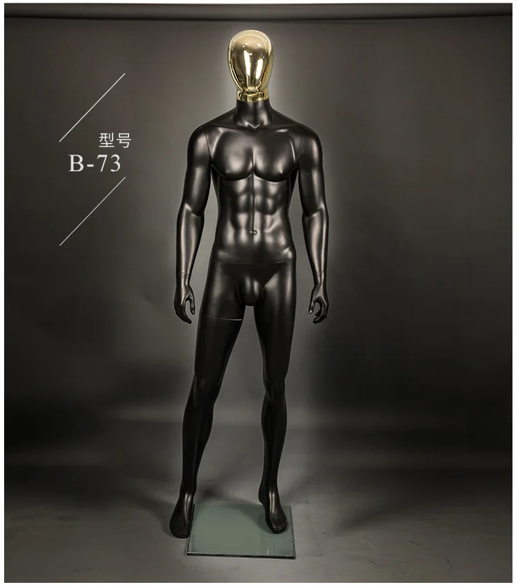 Новый стиль высшего уровня всего тела Манекен чернокожий мужчина модель сделано