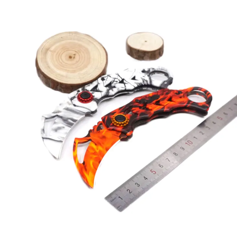 Складные ножи Karambit CS GO тактический карманный нож для выживания охоты кемпинга