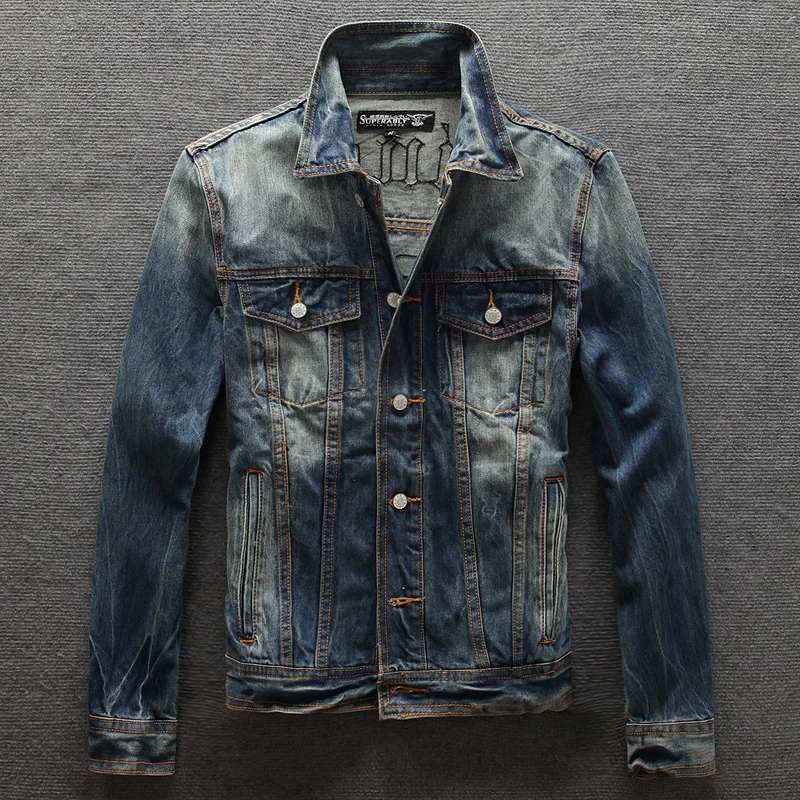 Мужская джинсовая куртка осенняя/весенняя 2019 | одежда