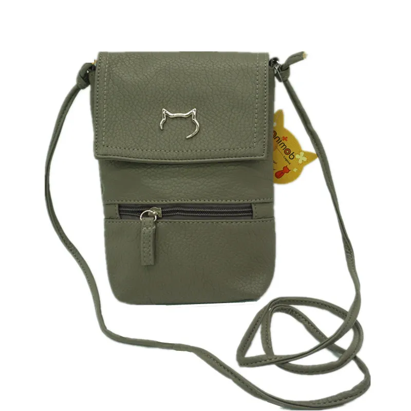 Новинка 2017 года Для женщин клапаном сумка небольшая плечо слинг Sailor Moon Cat