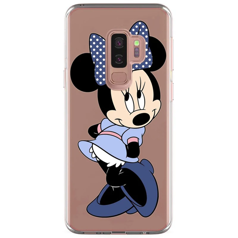 Для Samsung Galaxy S9 S9Plus S8 Plus S7 edge Note 8 A3 A5 2017 TPU цветной мягкий чехол с изображением Микки