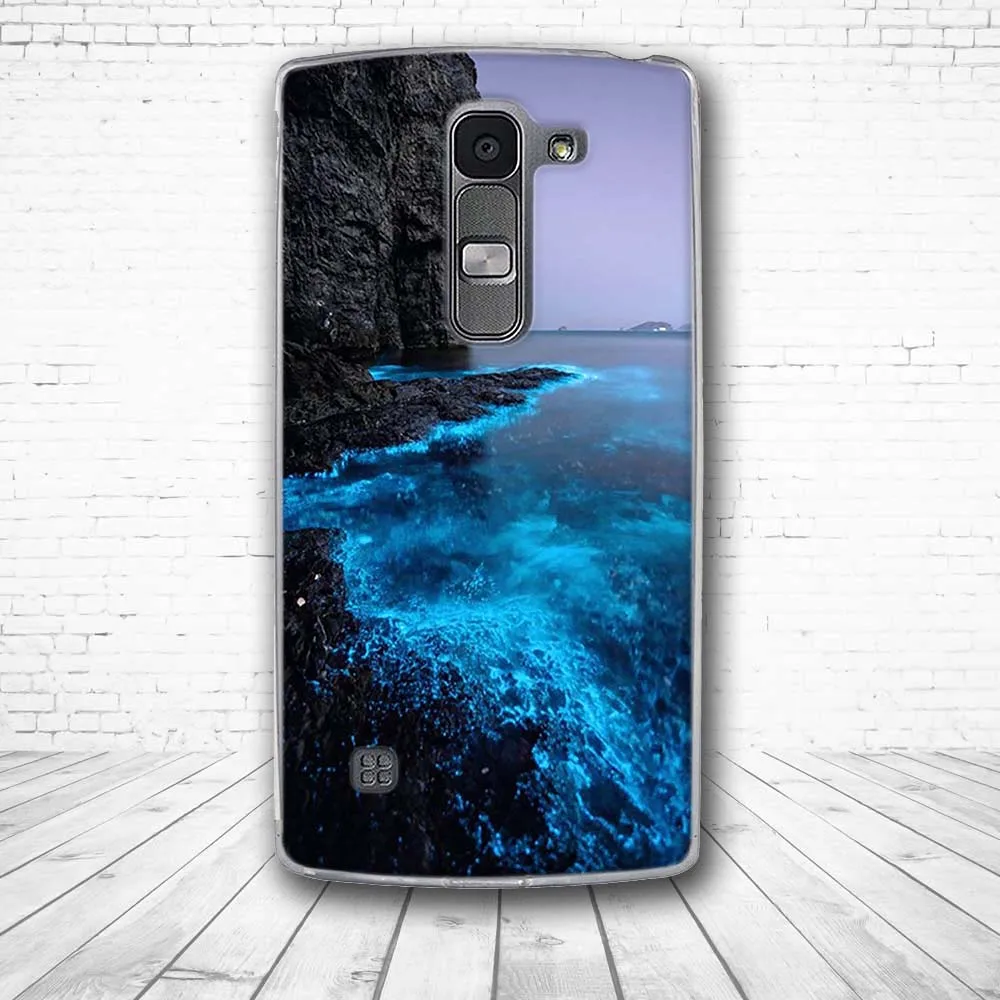 Мягкий чехол для LG Spirit роскошный 3D рельефный чехол-накладка с принтом 4G LTE H440N H420