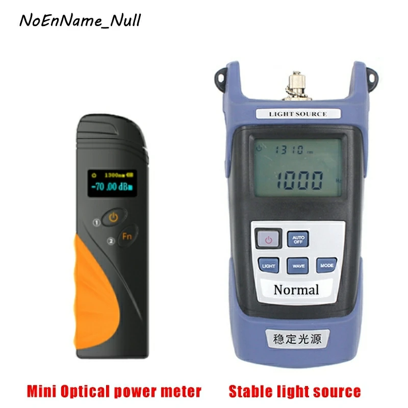 

Portable Fiber Optical Power Meter Fibra -70~+3dbm Mini OPM and Handheld Stable light source FTTH Fiber Optic Cable Test tool