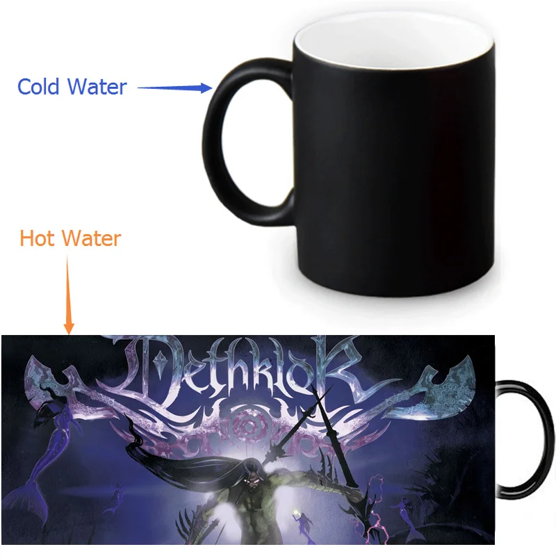 Кружка для кофе Dethklok на заказ новая Подарочная кружка воды Волшебная